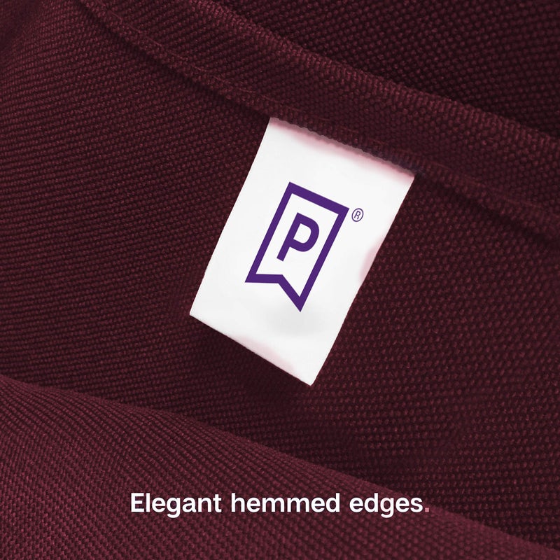 Gee Di Moda Rectangle Tablecloth - 70 x 120 Inch Burgundy Table Cloth for 6 or 8 Foot Rectangle Tables - Heavy Duty Washable Fabric - for Holiday Party, Dinner, Weddings, Baby Shower & Events - Image 4